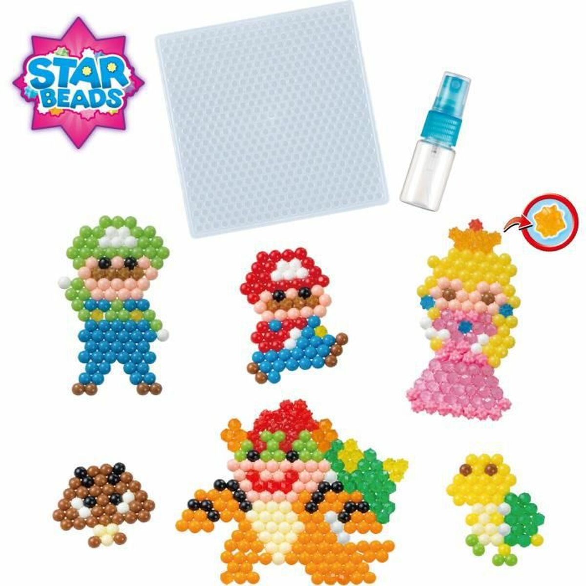 Craft Game Aquabeads The Super Mario Kit Craft Game Aquabeads The Super Mario Kit