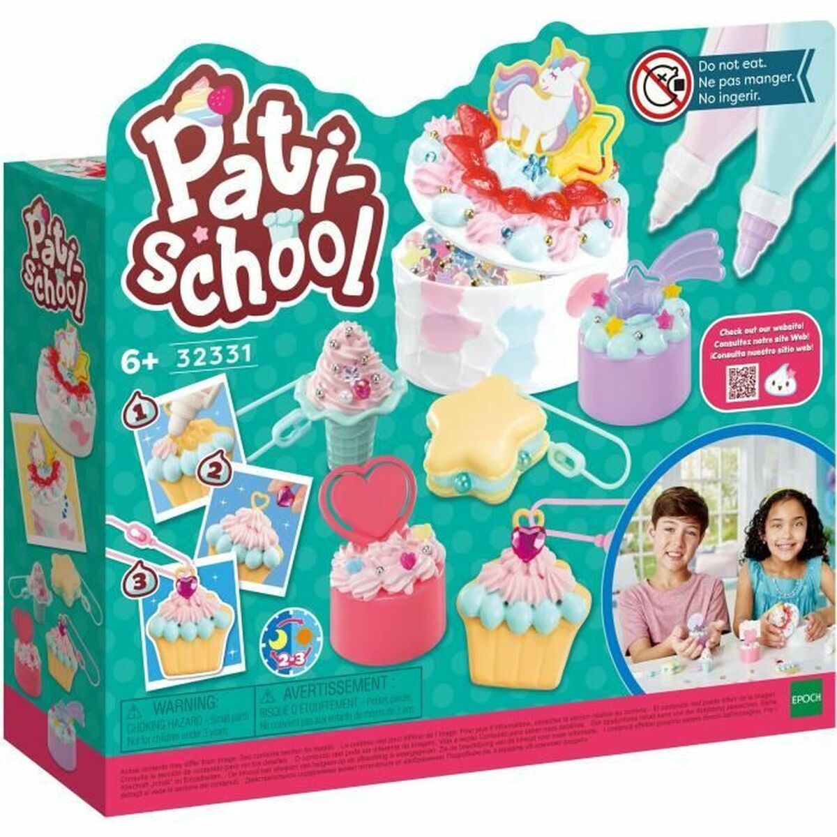 Craft Game EPOCH D’ENFANCE Pati school Cakes (FR)