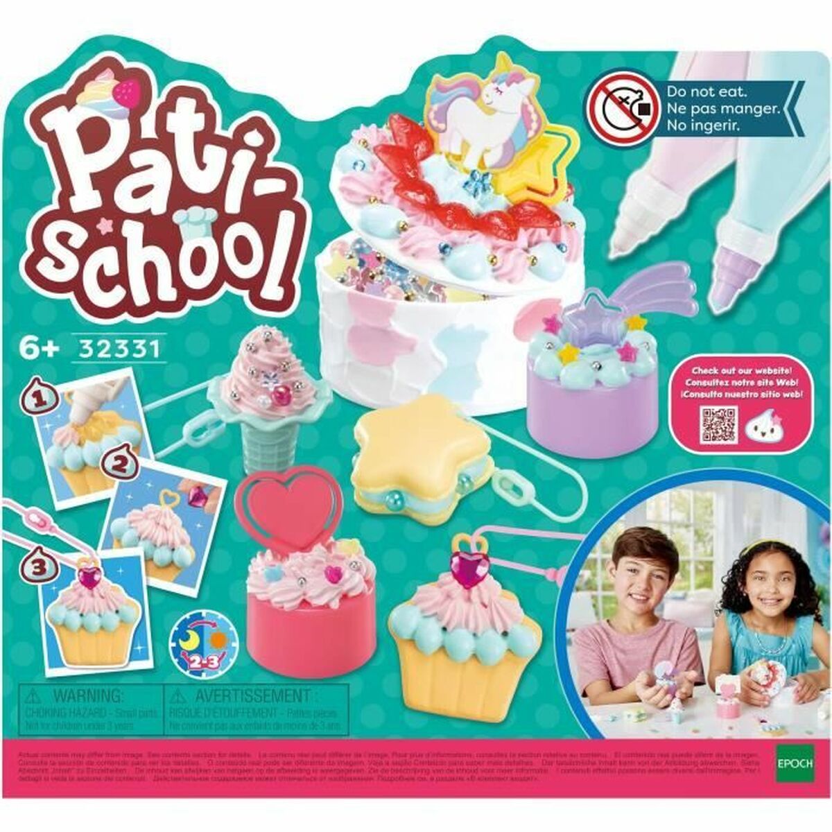 Craft Game EPOCH D’ENFANCE Pati school Cakes (FR)