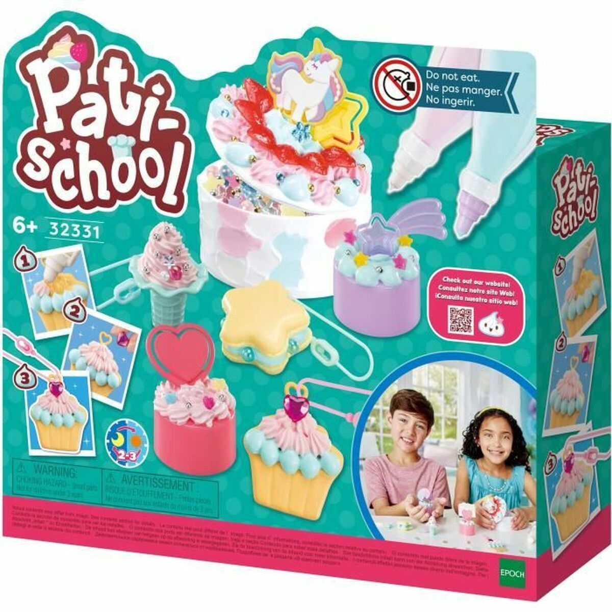 Craft Game EPOCH D’ENFANCE Pati school Cakes (FR)