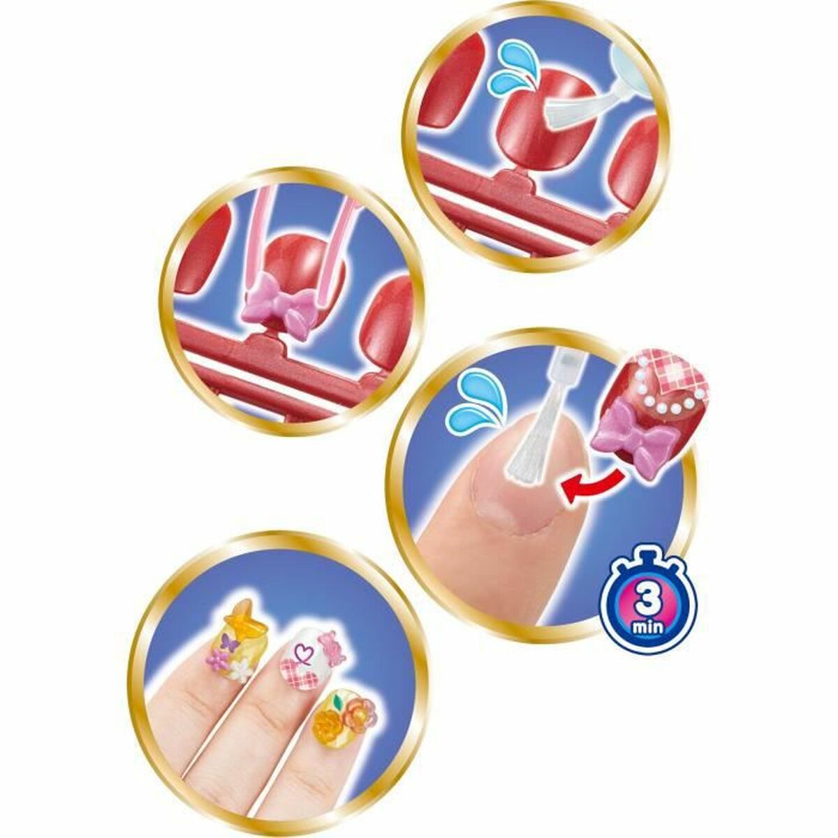 Manicure Set Aquabeads 35007 Children’s Multicolour Plastic