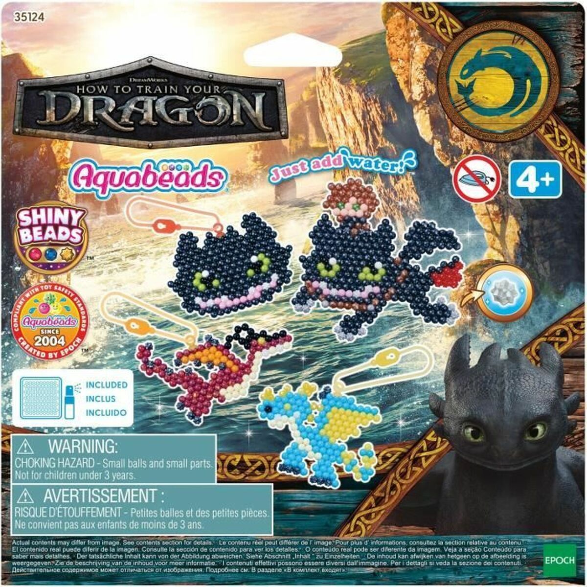 Craft Game Aquabeads Dragons (800 Pieces)