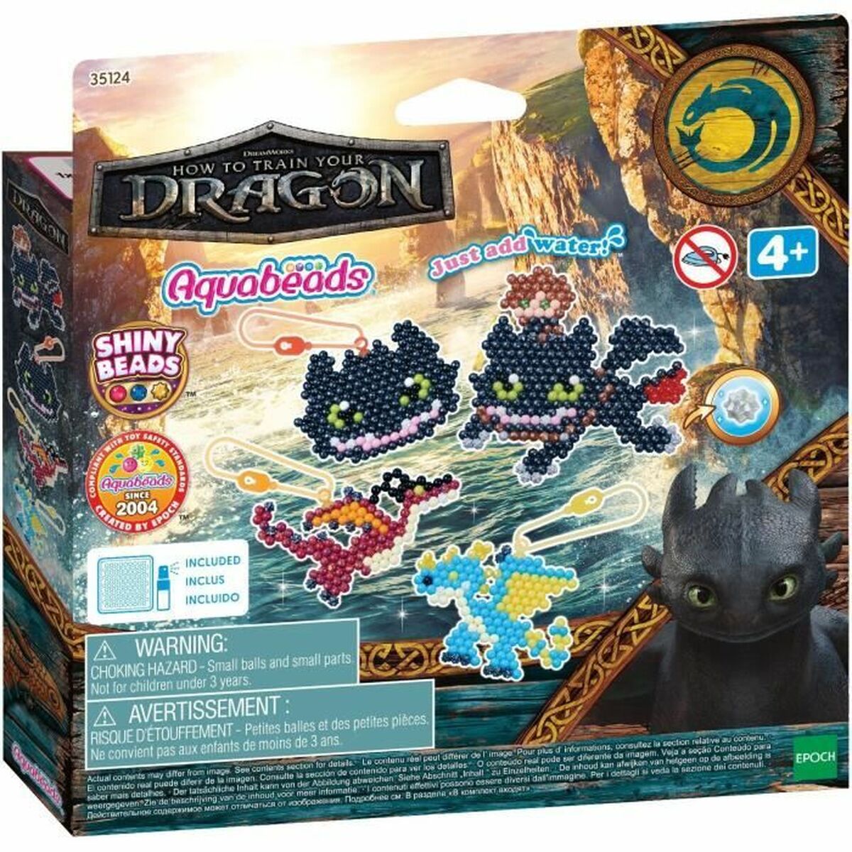 Craft Game Aquabeads Dragons (800 Pieces)