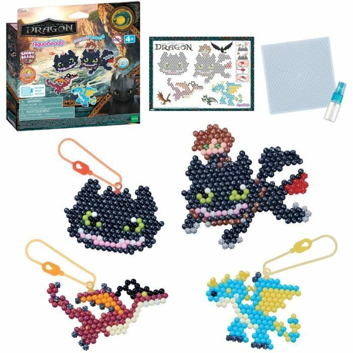 Craft Game Aquabeads Dragons (800 Pieces)