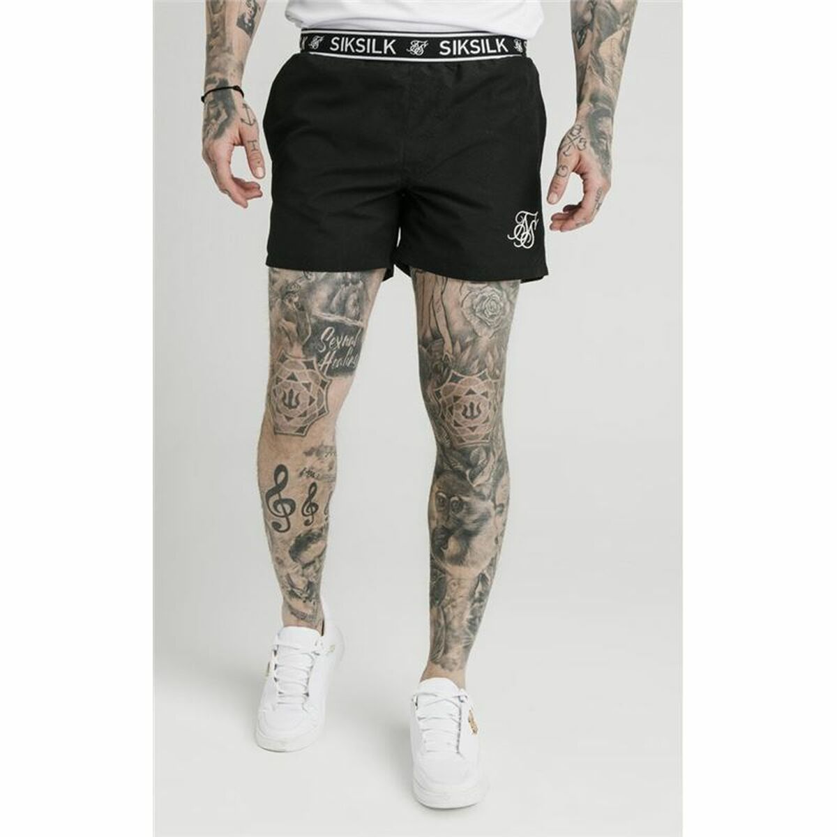 Men’s Sports Shorts SikSilk Standard Black