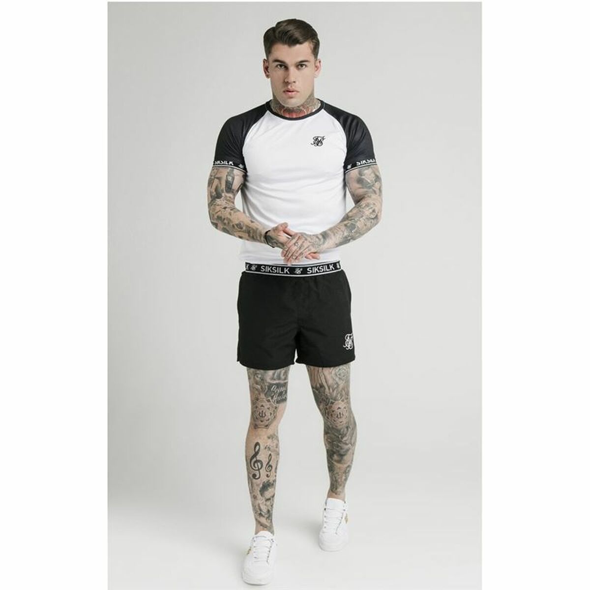 Men’s Sports Shorts SikSilk Standard Black