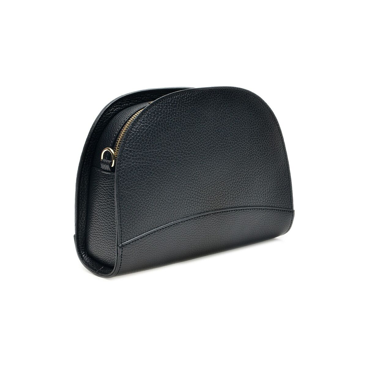 anna luchini black leather backpack Women's Anna Luchini Black Leather Backpack