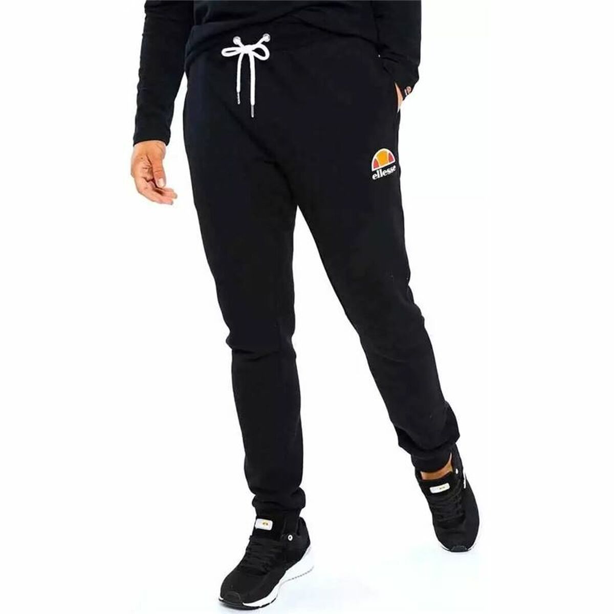 Adult Trousers Ellesse SHG01763 Black Men Adult Trousers Ellesse SHG01763 Black Men