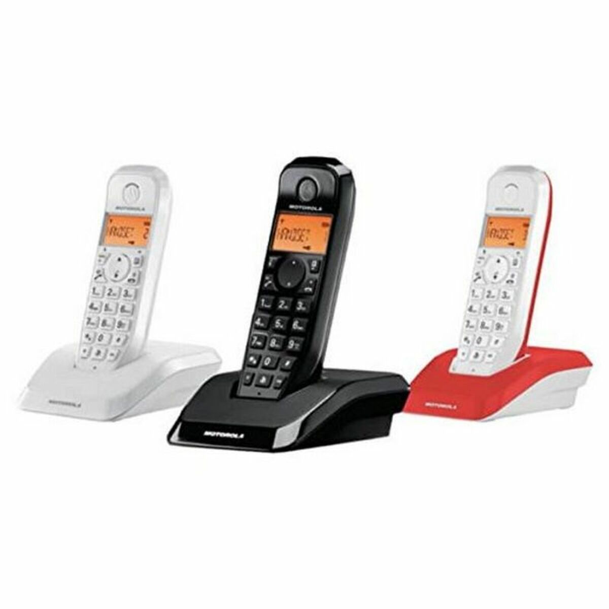 Wireless Phone Motorola S12 TRIO MIX (3 Pcs) Multicolour Wireless Phone Motorola S12 TRIO MIX (3 Pcs) Multicolour