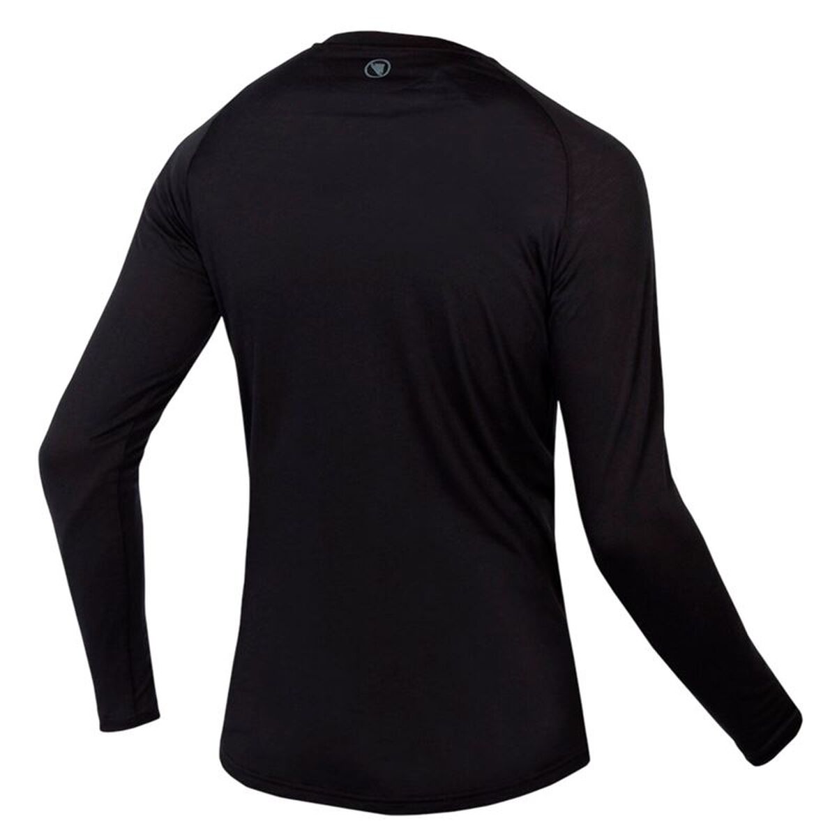Cycling jersey Endura Baabaa Blend Base Layer Black