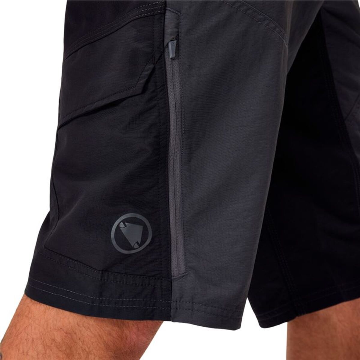 Men’s Sports Shorts Endura Hummvee Short Gy Dark grey Cycling