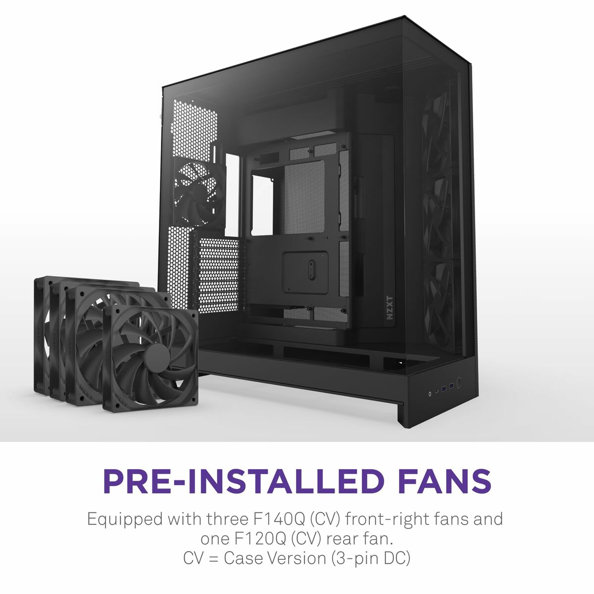 ATX Semi-tower Box NZXT CM-H92FB-01 Black