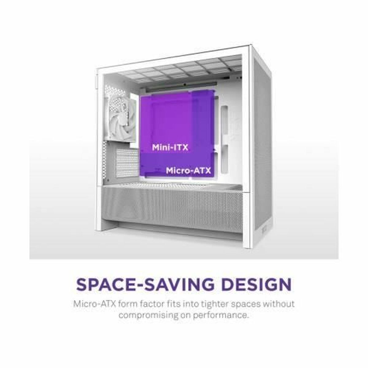 ATX Semi-tower Box NZXT NZXT White