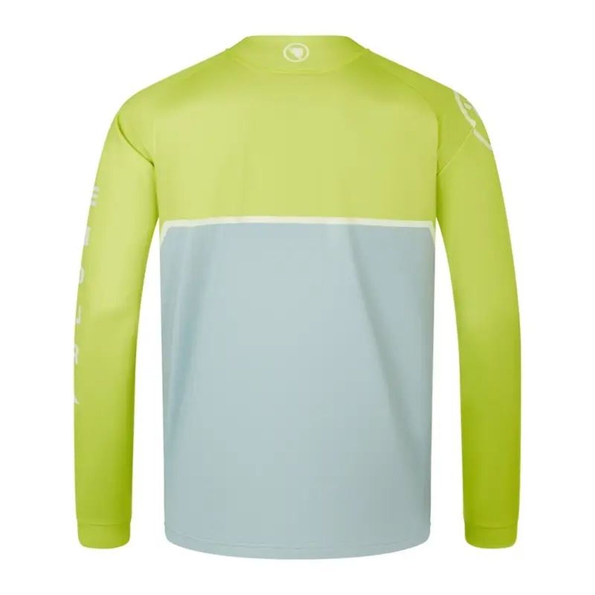 Cycling jersey Endura Core Printed Lime green
