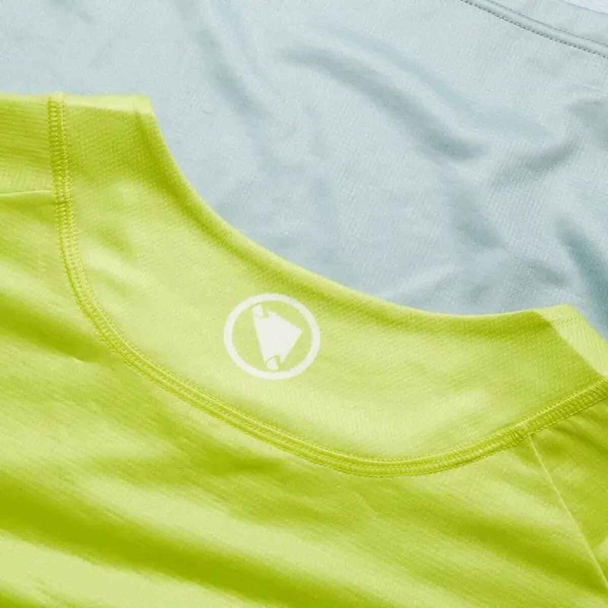 Cycling jersey Endura Core Printed Lime green