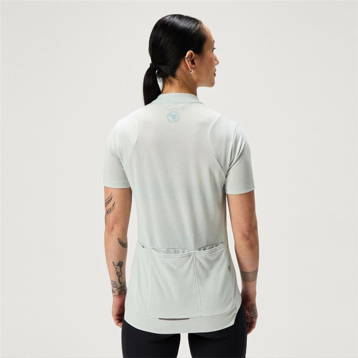 Cycling jersey Endura Light grey