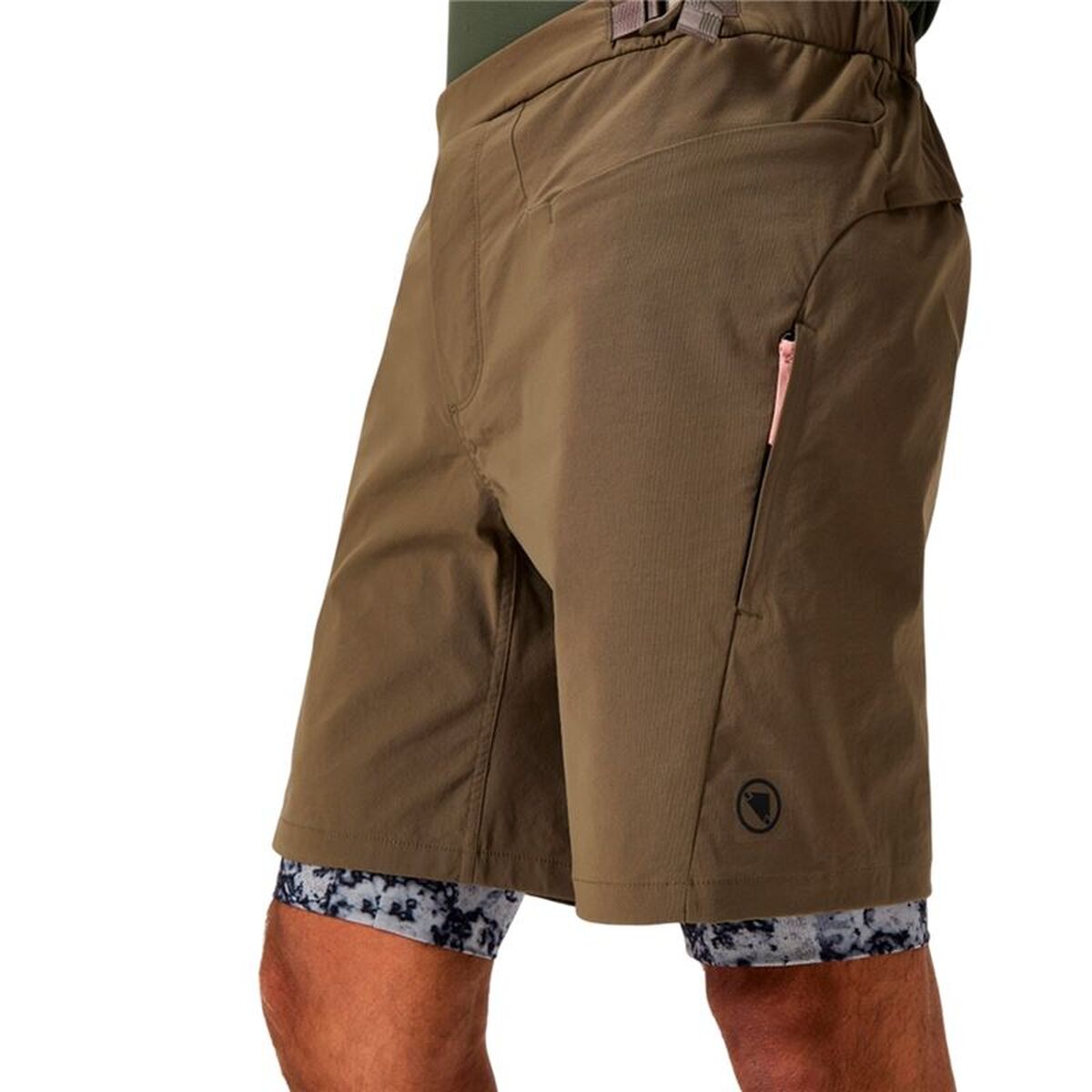 Men’s Sports Shorts Endura Sultrac Adv Brown Cycling