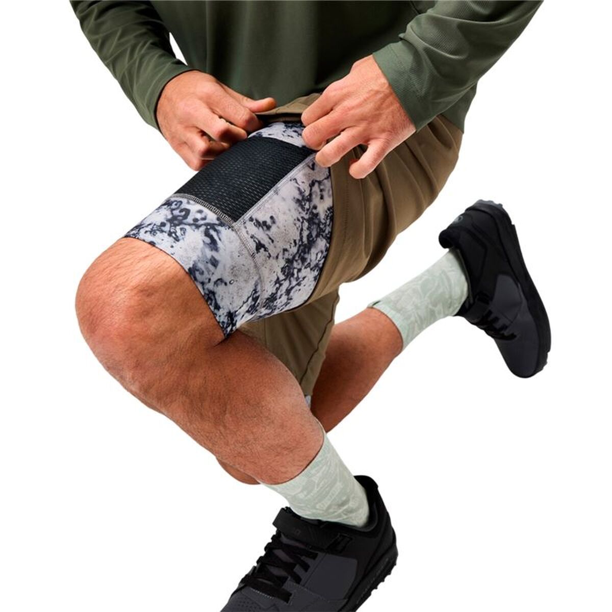 Men’s Sports Shorts Endura Sultrac Adv Brown Cycling