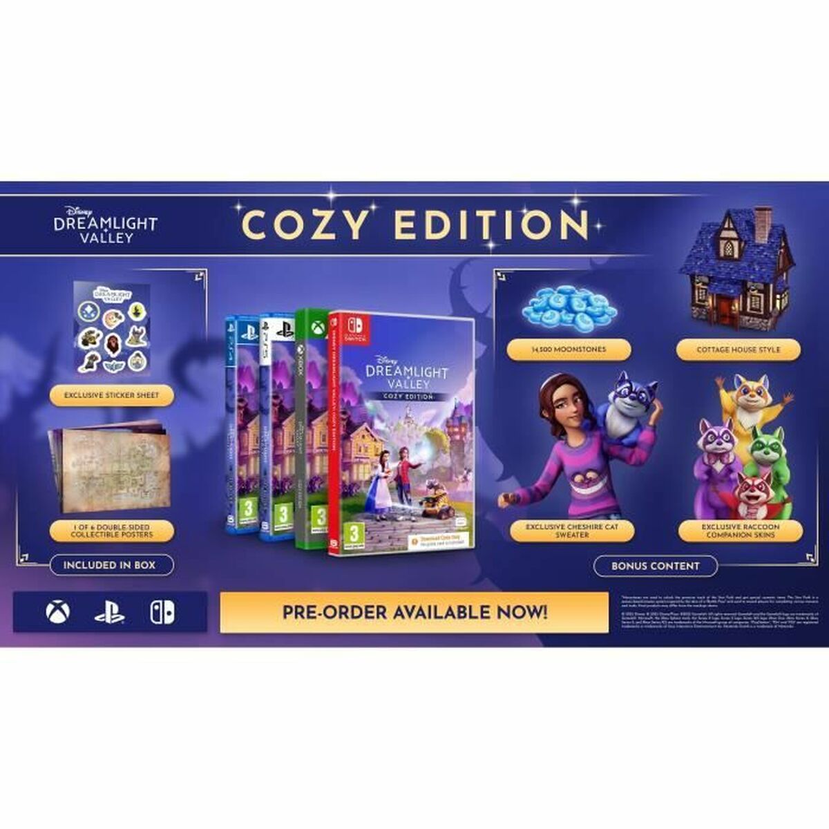 Video game for Switch Disney Dreamlight Valley – Cozy Edition (FR) Download code