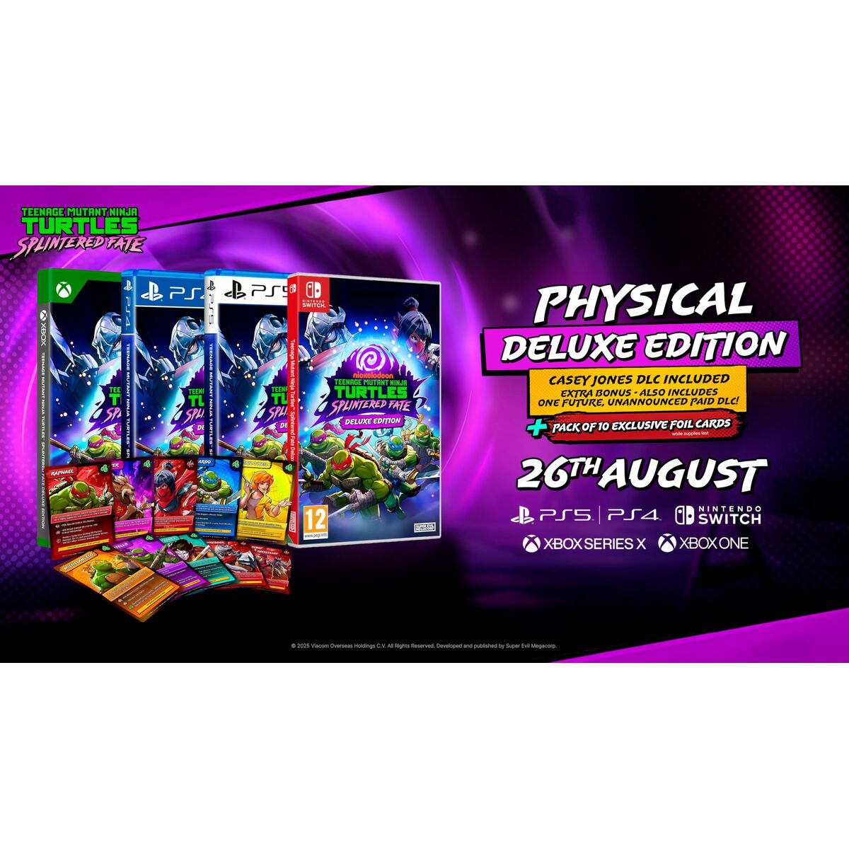 Video game for Switch Just For Games Teenage Mutant Ninja Turtles Splintered Fate