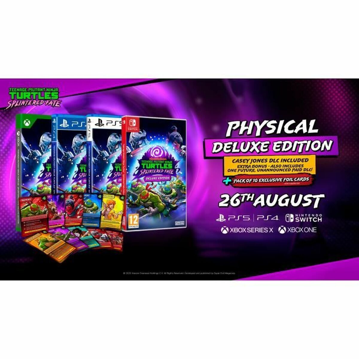 Video game for Switch Just For Games Teenage Mutant Ninja Turtles Splintered Fate