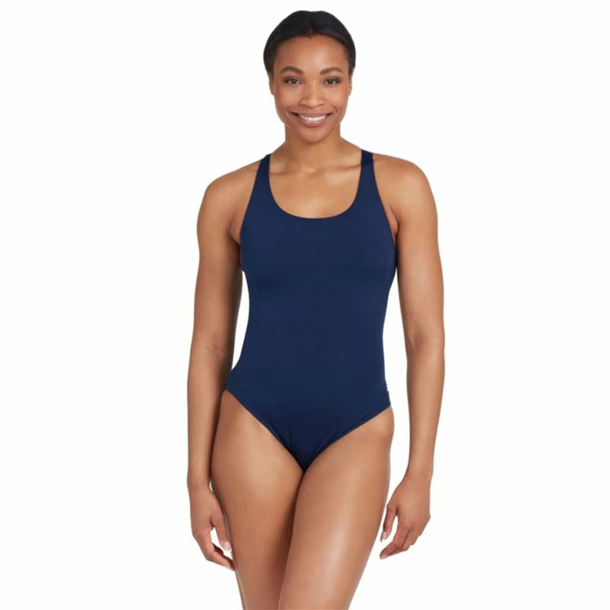 Womenâs Bathing Costume Zoggs Cottesloe Powerback Blue Womenâs Bathing Costume Zoggs Cottesloe Powerback Blue