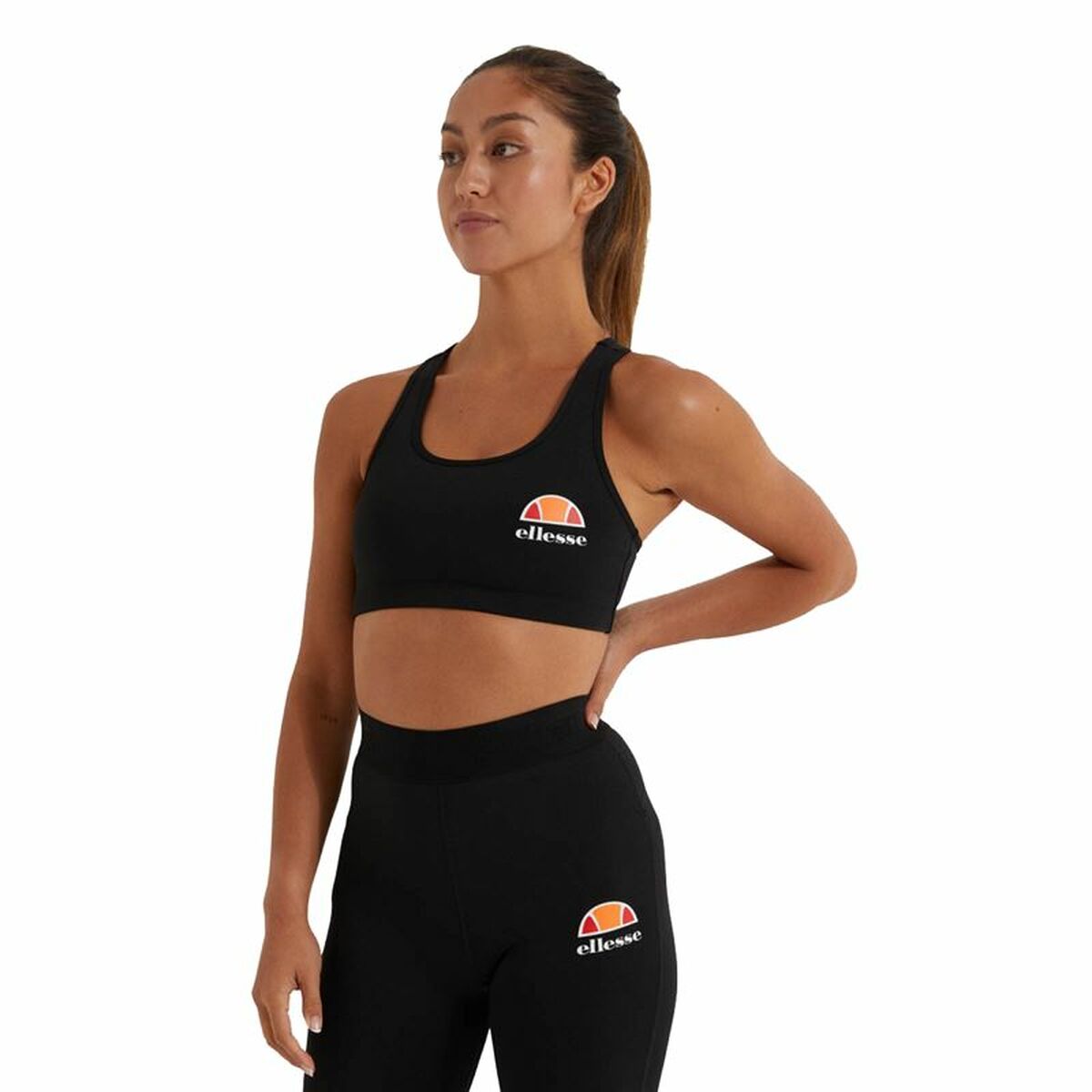 Sports Bra Ellesse Sostino Black Sports Bra Ellesse Sostino Black