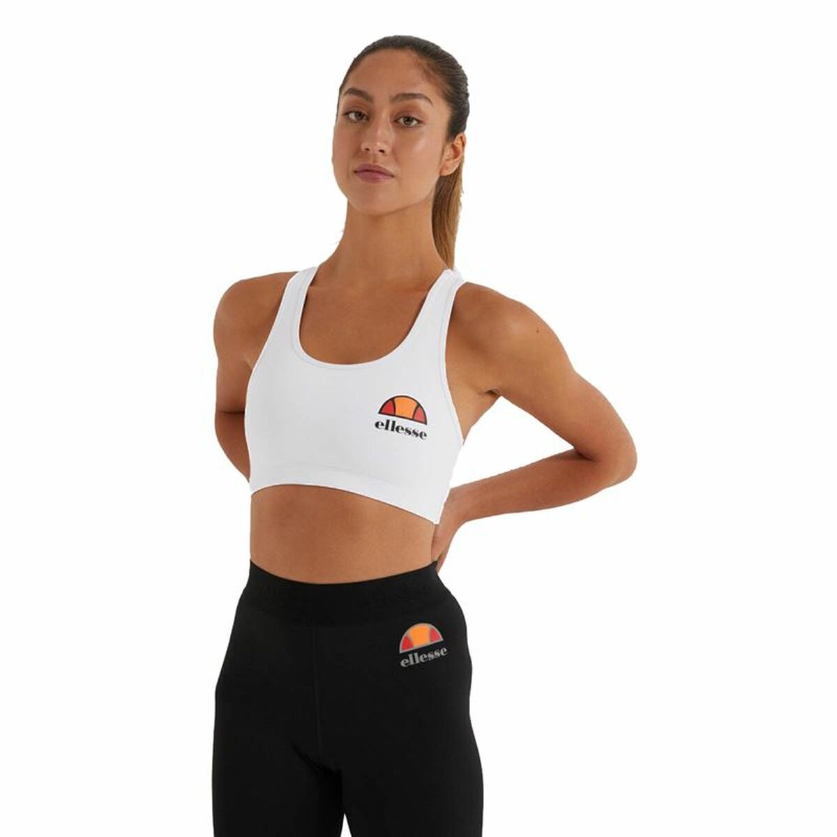 Sports Bra Ellesse Sostino White Sports Bra Ellesse Sostino White