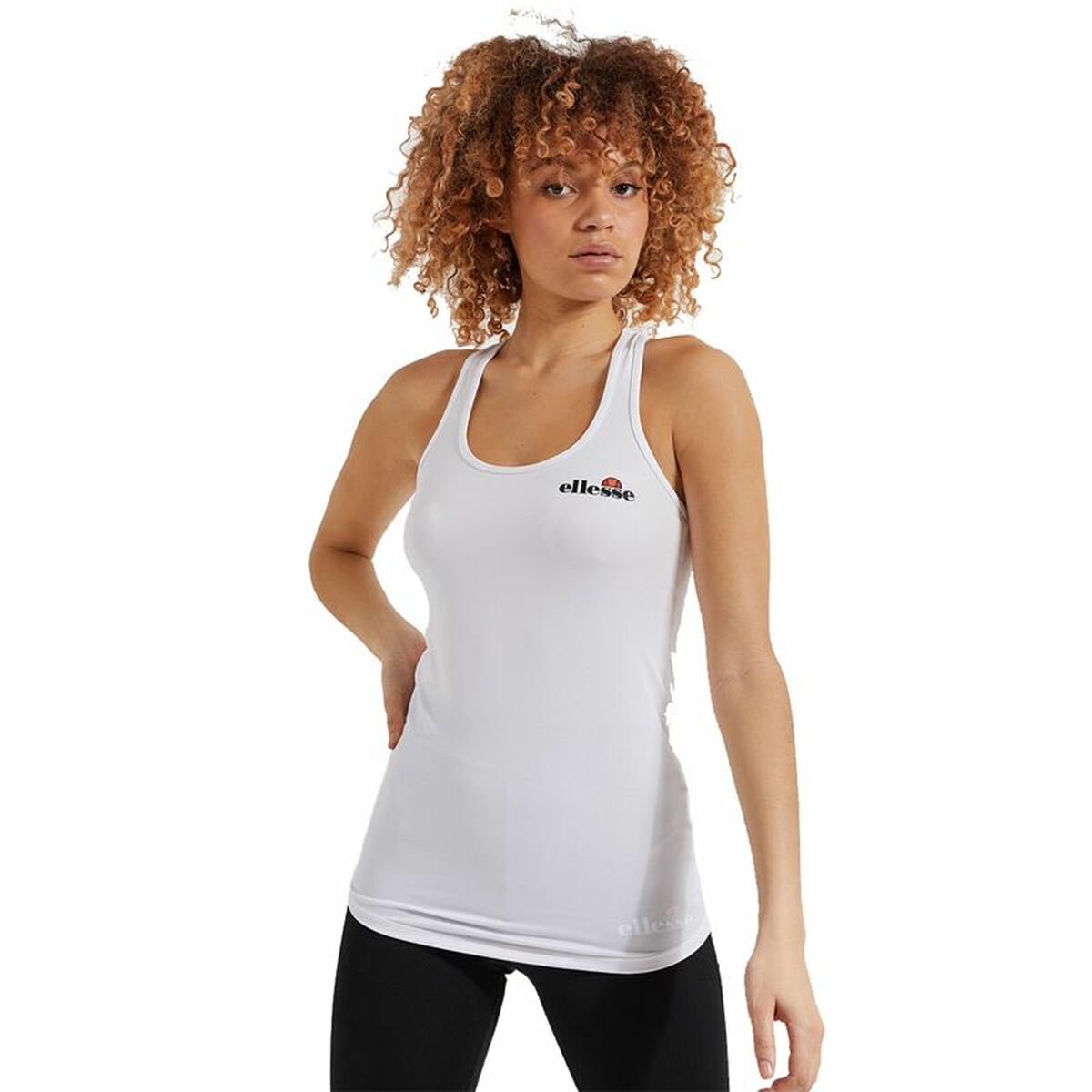 Short-sleeve Sports T-shirt Ellesse Curasci White Short-sleeve Sports T-shirt Ellesse Curasci White