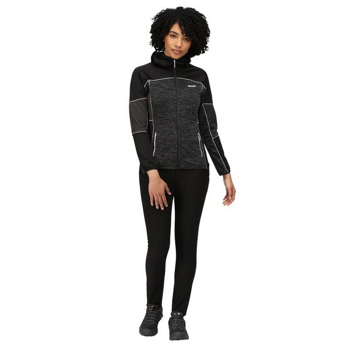 Women’s Sports Jacket Regatta Walbury II Full Zip Black