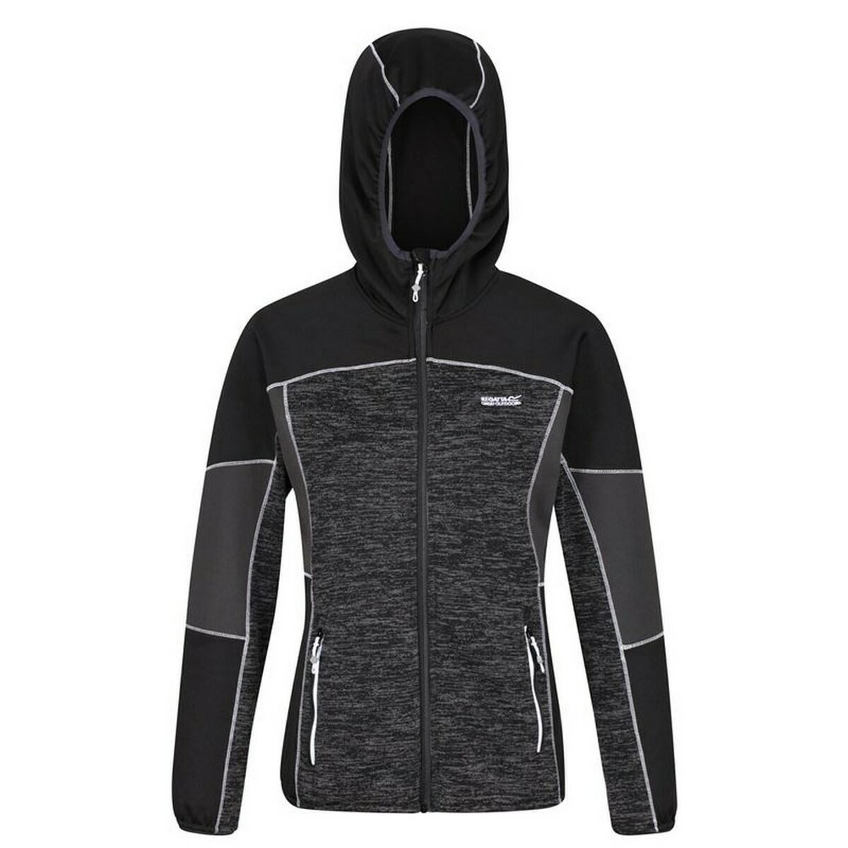 Women’s Sports Jacket Regatta Walbury II Full Zip Black Women’s Sports Jacket Regatta Walbury II Full Zip Black