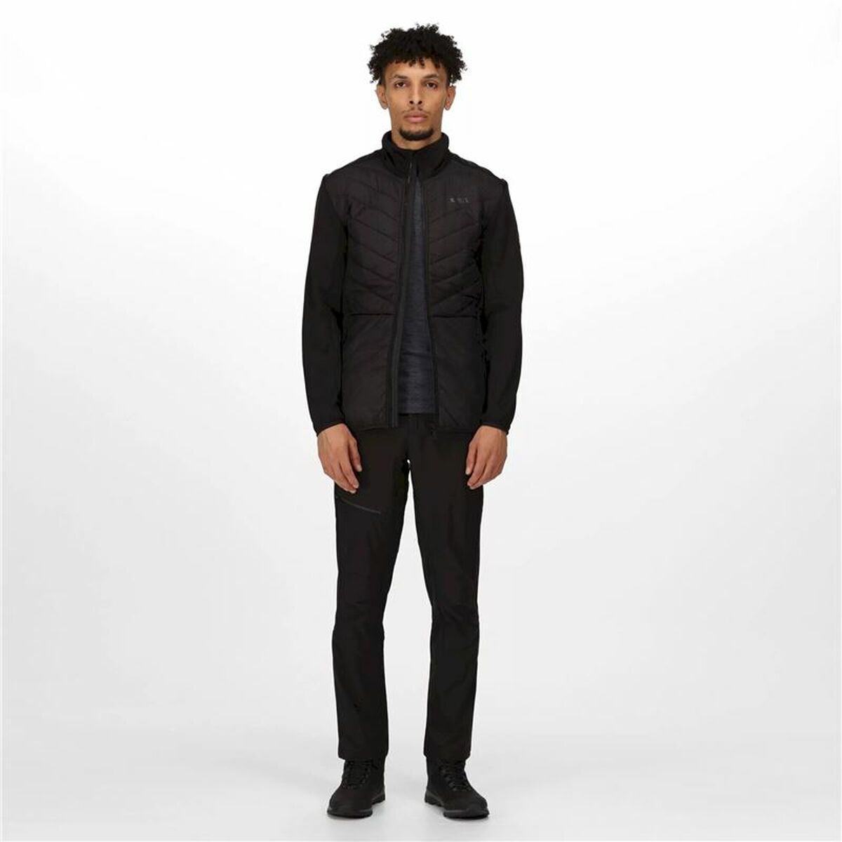 Men’s Sports Jacket Regatta Clumber III Hybrid Black
