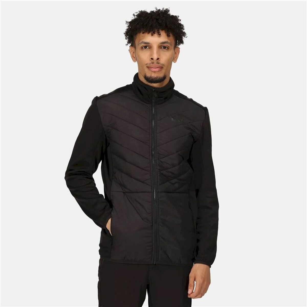 Men’s Sports Jacket Regatta Clumber III Hybrid Black