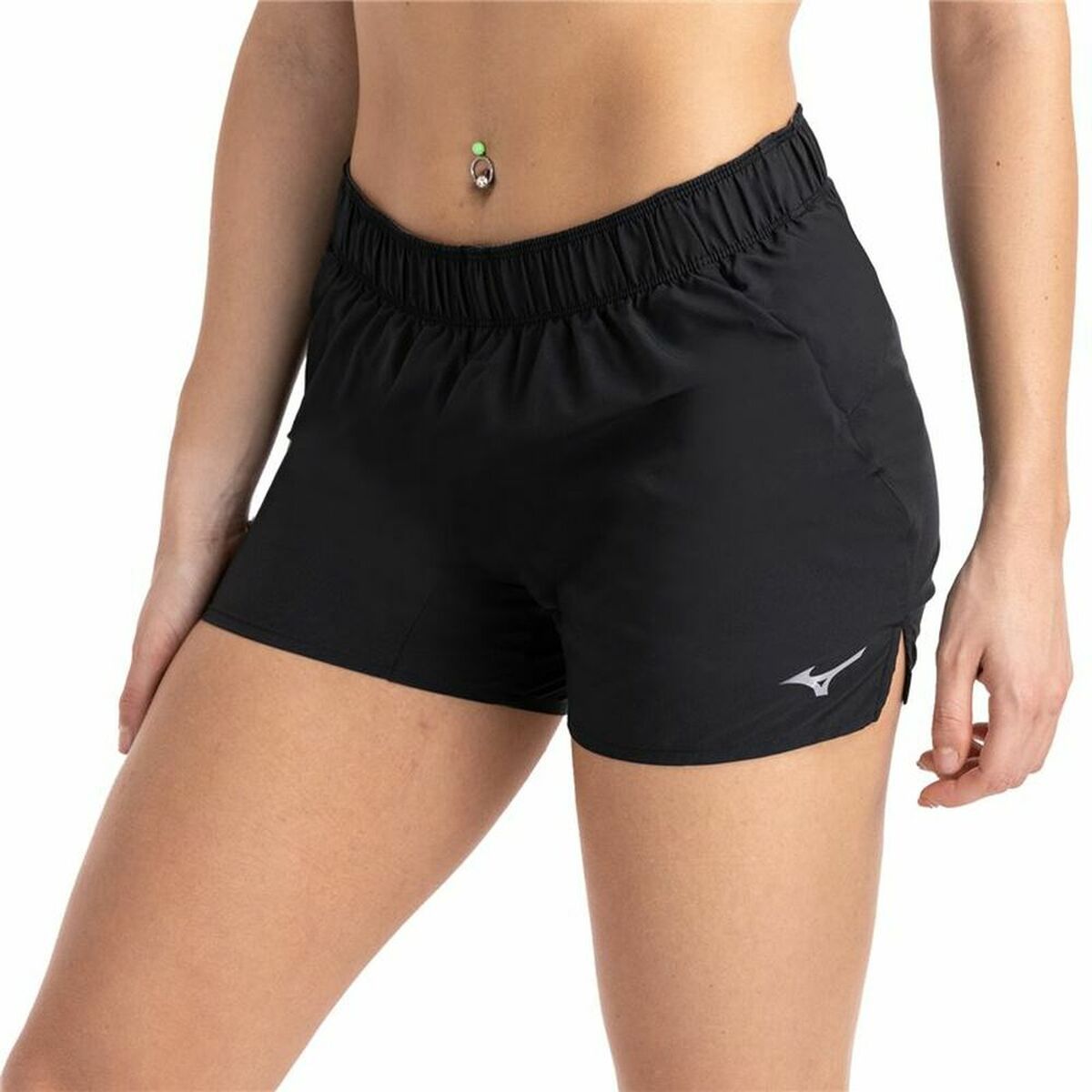 Sports Shorts for Women Mizuno Core 5.5 Black Sports Shorts for Women Mizuno Core 5.5 Black