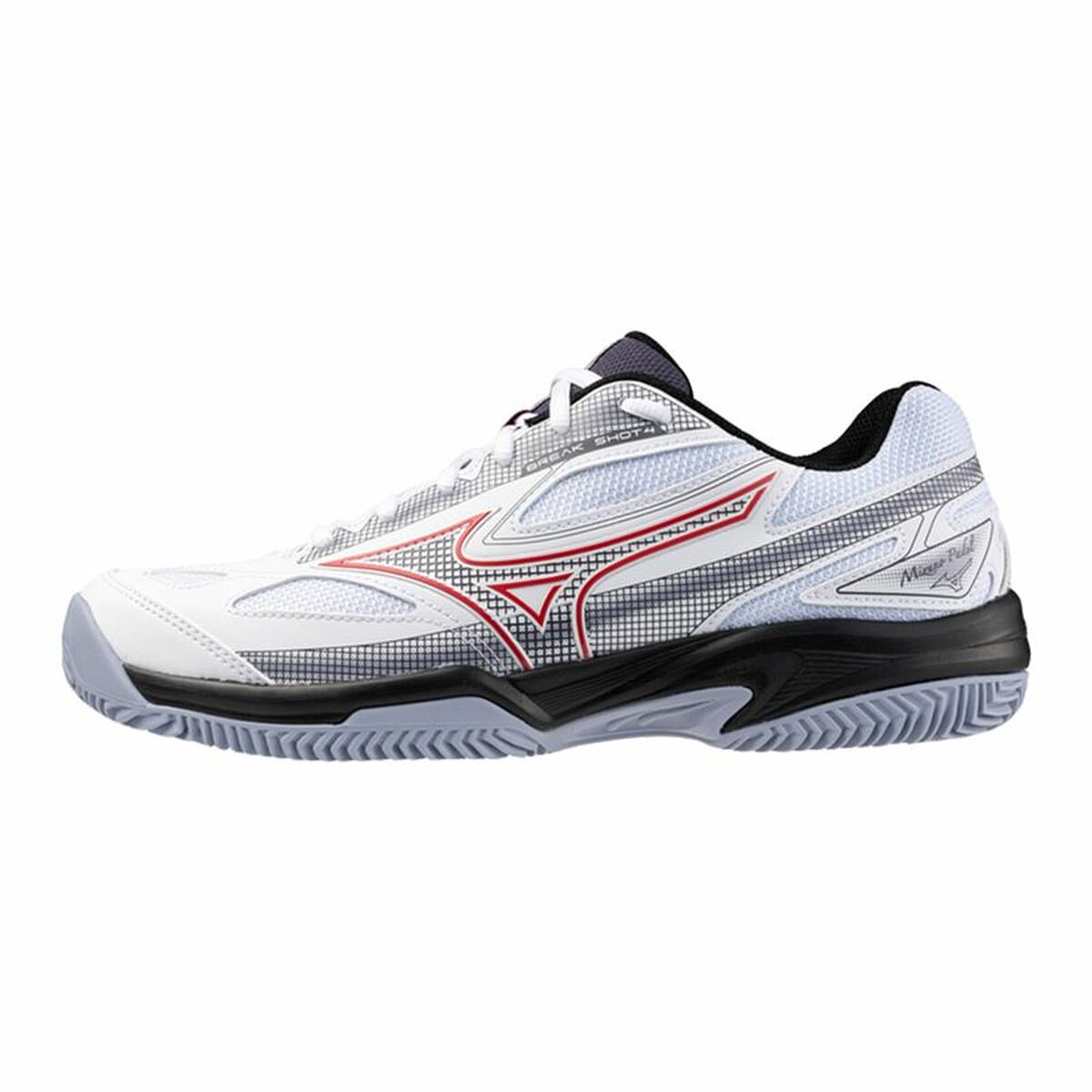 Adult’s Padel Trainers Mizuno Break Shot 4 White