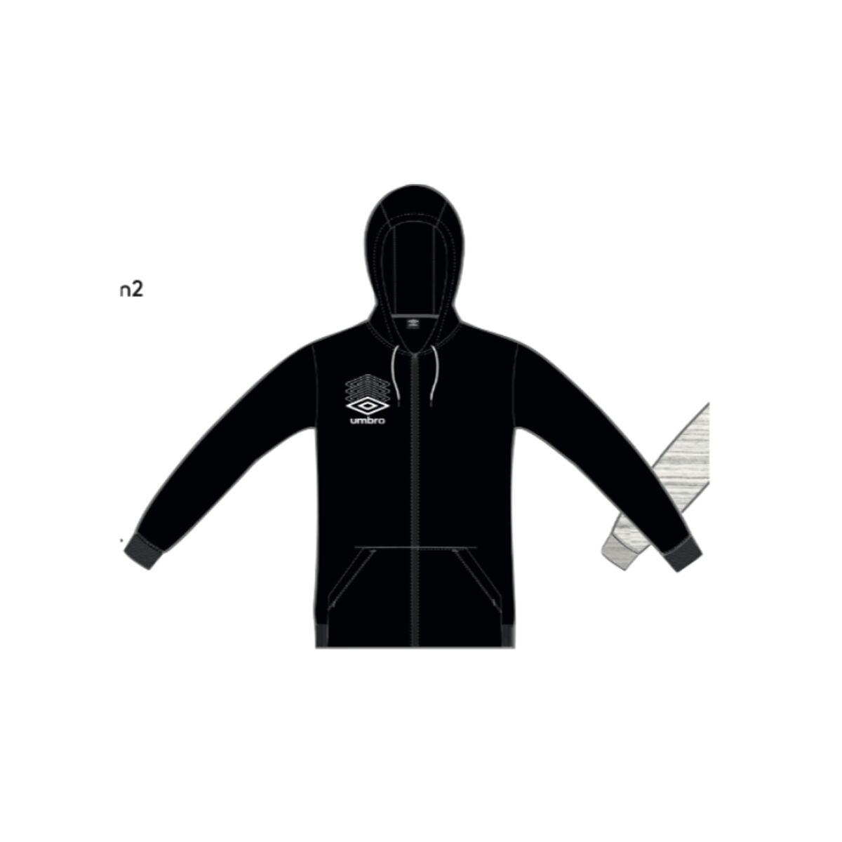 Men’s Sports Jacket Umbro  TERRACE 66206U 060  Black