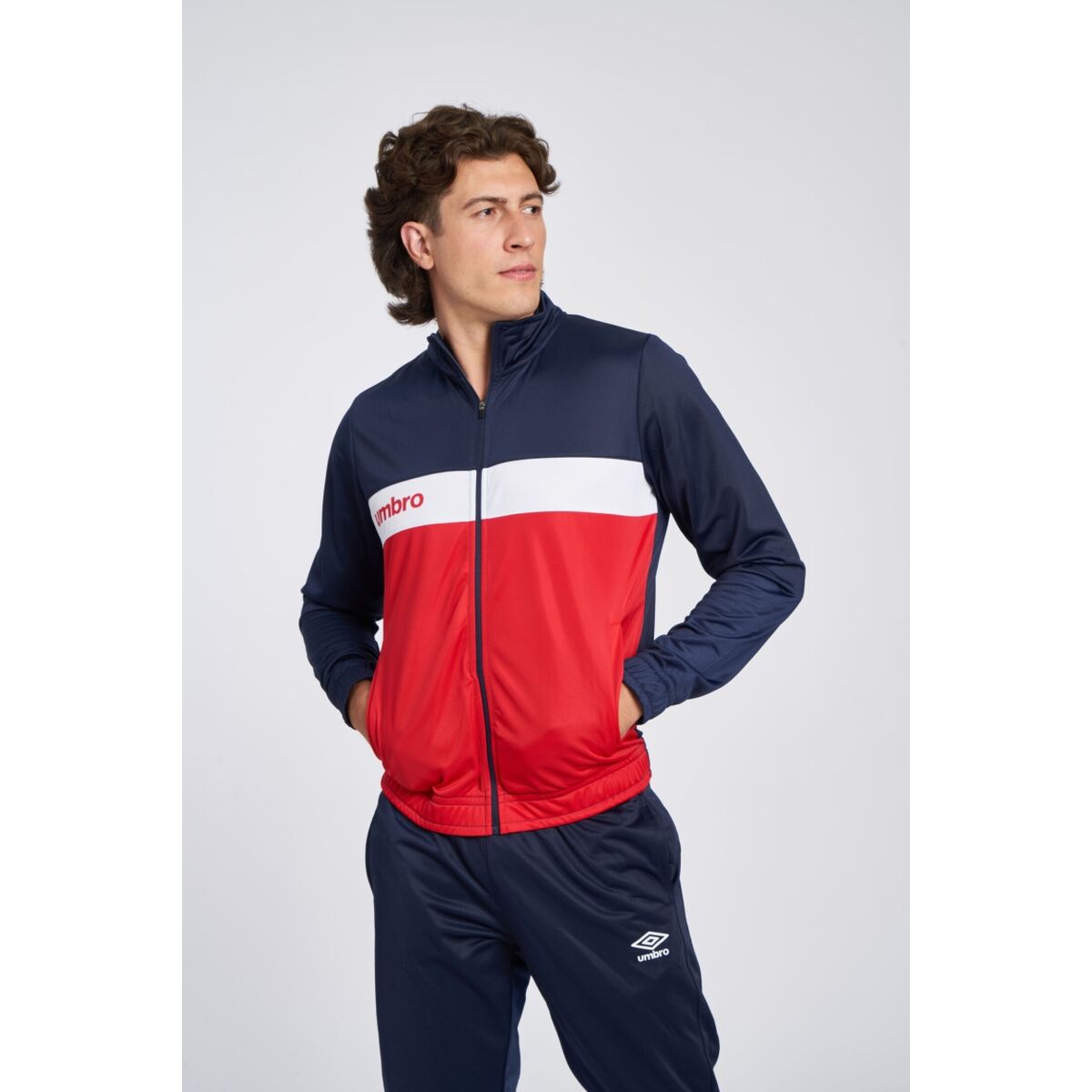 Men’s Sports Jacket Umbro FW 66214U LKE Navy Blue