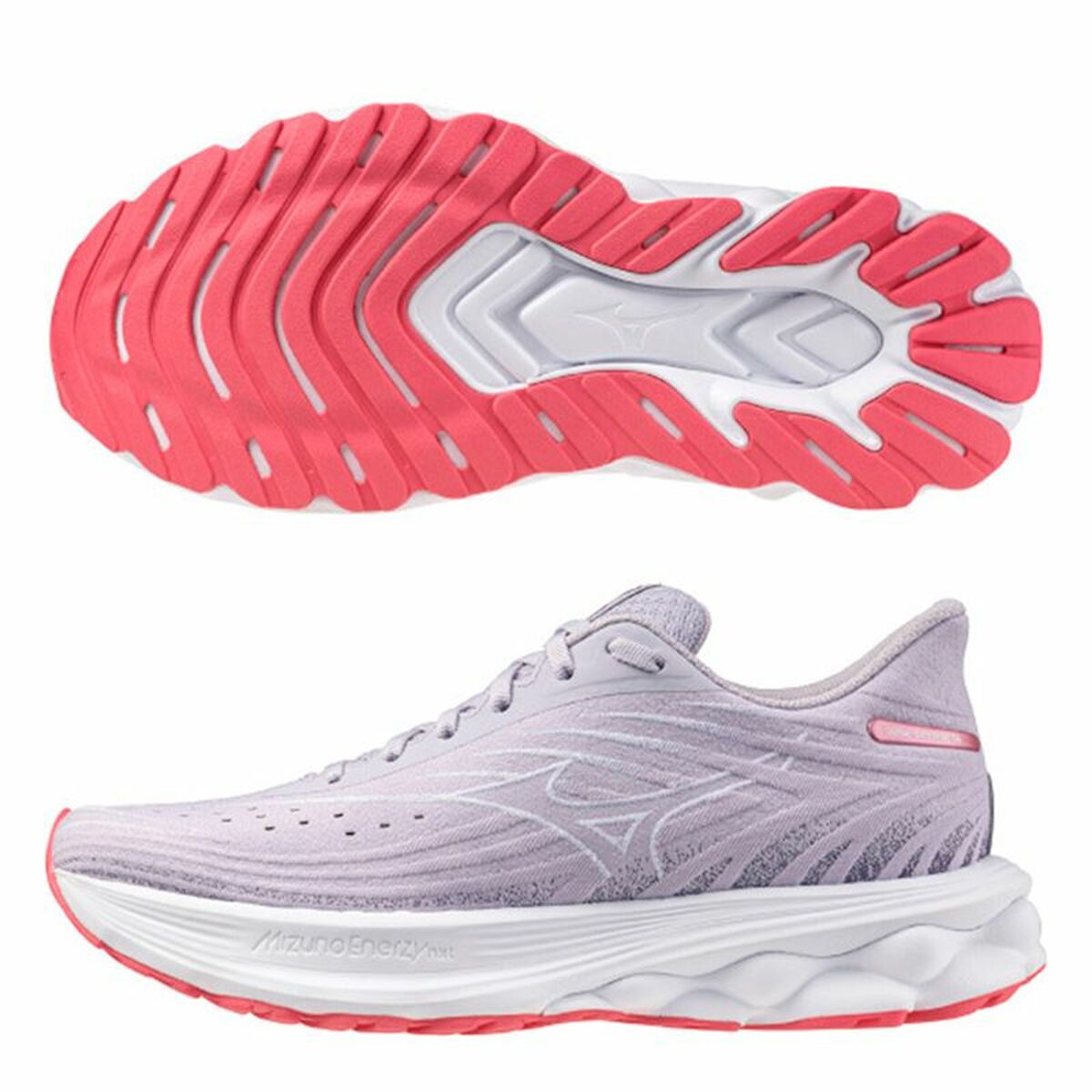 Running Shoes for Adults Mizuno Wave Skyrise 6 Lavendar