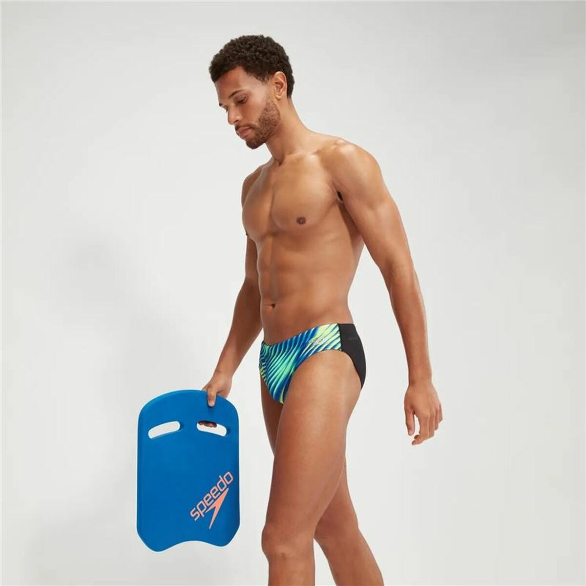 Men’s Briefs Speedo Allover Digital Black