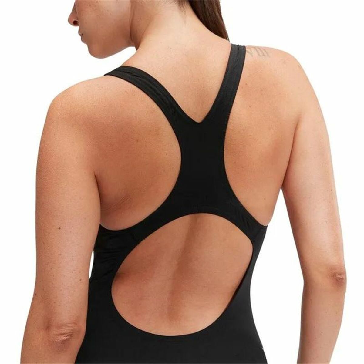 Swimsuit for Girls Speedo Digital Printed Medalist Black (Refurbished A)