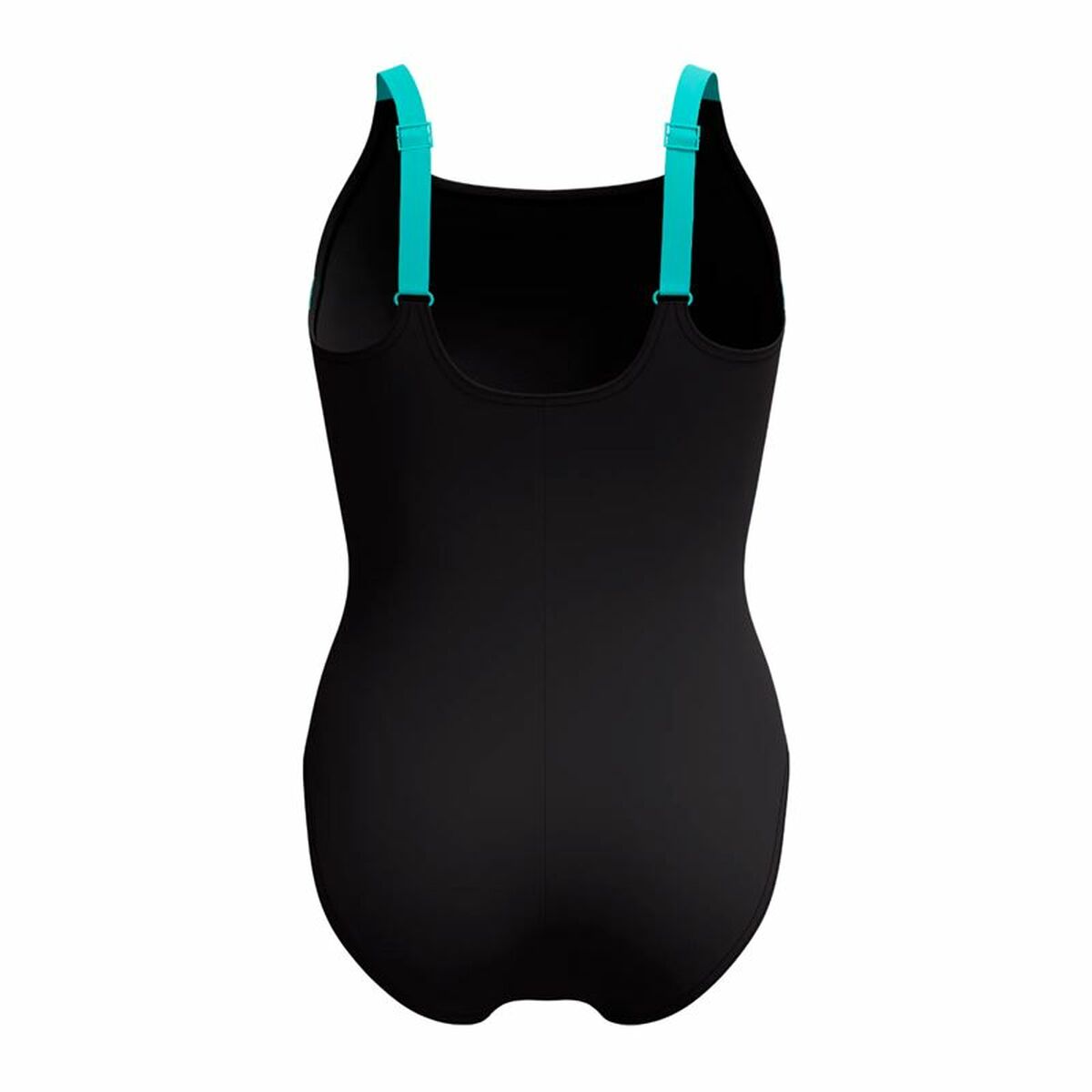 Womens Bathing Costume Speedo Shaping Solid Splice Black