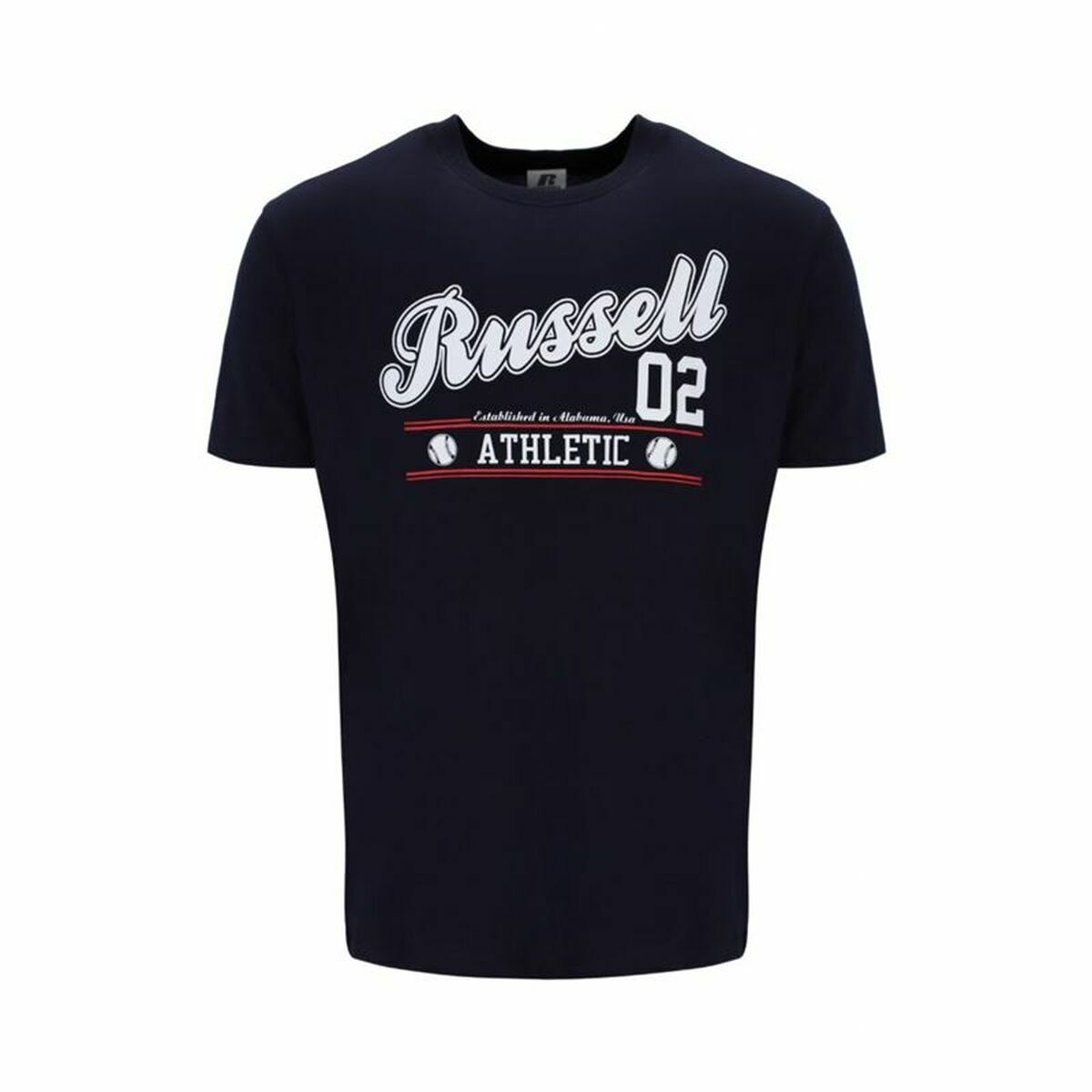 Short Sleeve T-Shirt Russell Athletic Amt A30311 Black Men Short Sleeve T-Shirt Russell Athletic Amt A30311 Black Men