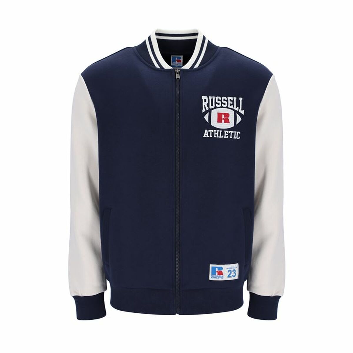 Men’s Sports Jacket Russell Athletic Bomber Ty Navy Blue
