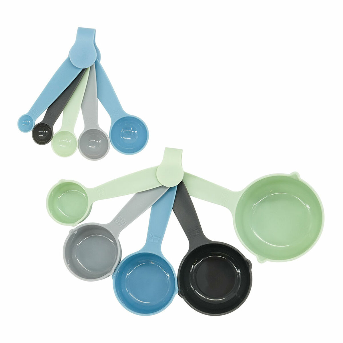 Set of Measuring Spoons Fackelmann 10 Pieces Set of Measuring Spoons Fackelmann 10 Pieces