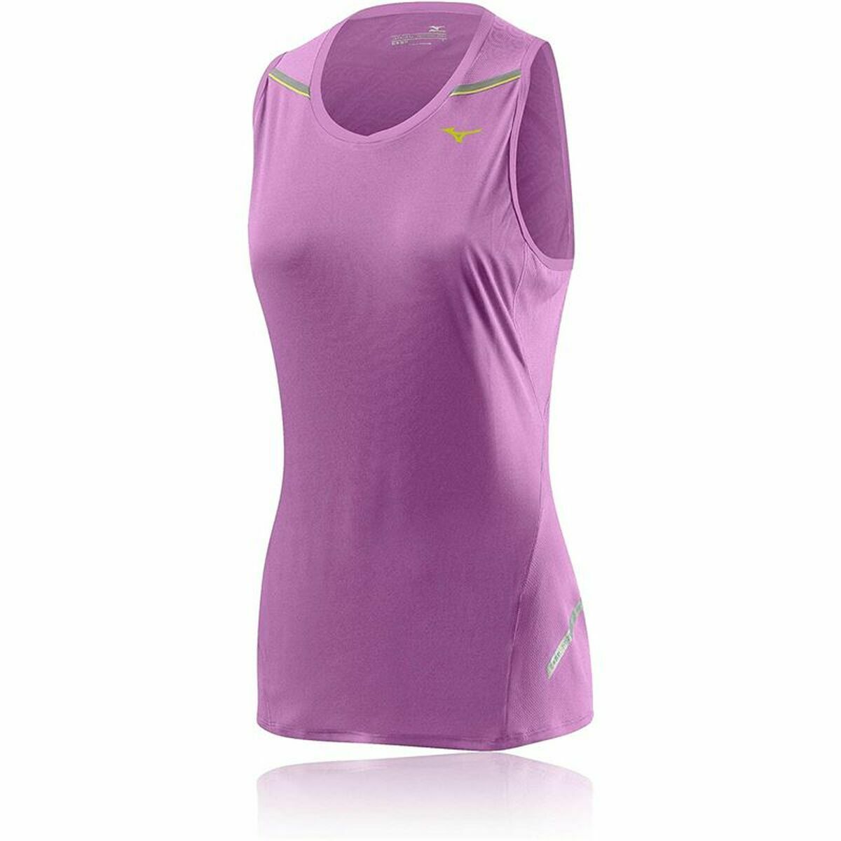 Women’s Sleeveless T-shirt Mizuno Dlcooltouchsleevele Purple Women’s Sleeveless T-shirt Mizuno Dlcooltouchsleevele Purple