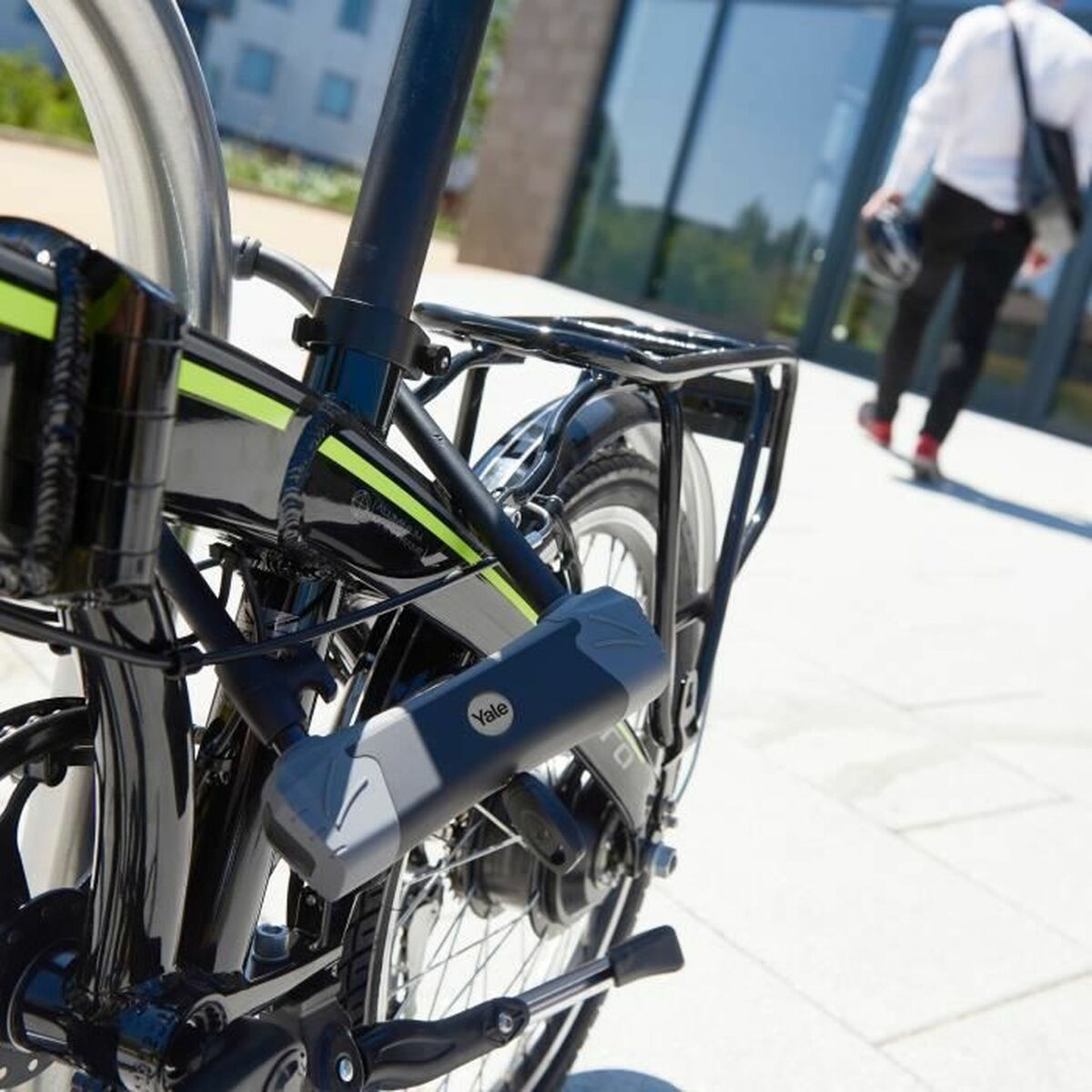 Key padlock Yale Black 30 x 7 x 18 cm