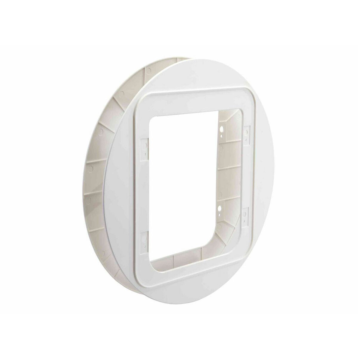 Cat Flap Trixie GMA101 White Plastic Ø 38 cm Cat Flap Trixie GMA101 White Plastic Ø 38 cm