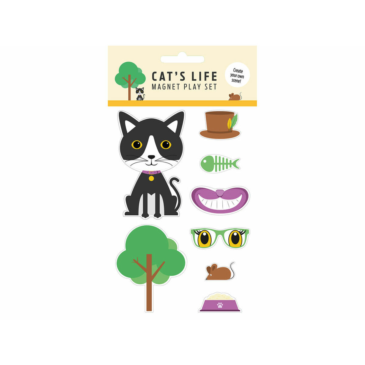 Magnets Magnet & Steel Multicolour Cat 8 Pieces Magnets Magnet & Steel Multicolour Cat 8 Pieces