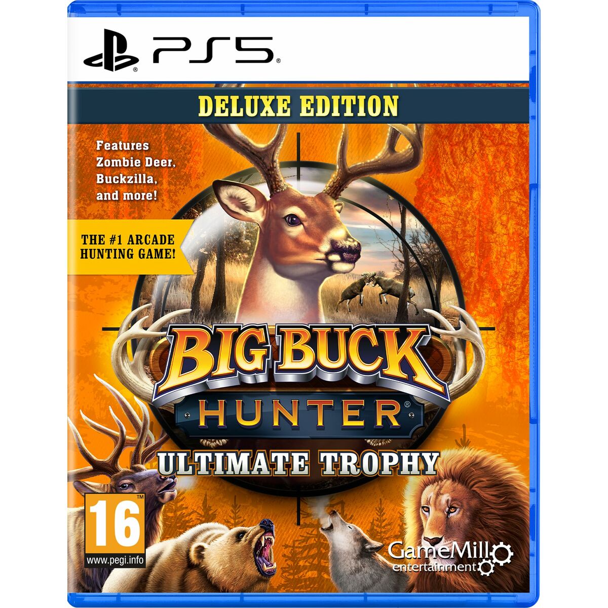 PlayStation 5 Video Game Just For Games Big Buck Hunter Ultimate Trophy Deluxe Edition