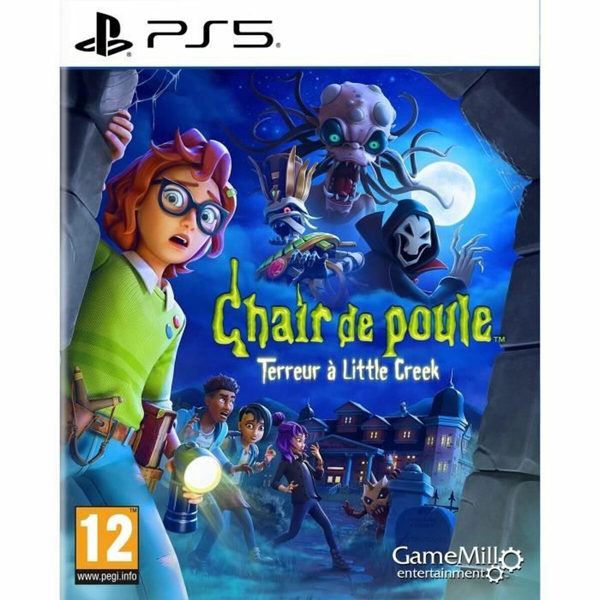 PlayStation 5 Video Game Just For Games Chair de Poule Terreur a Little Creek PlayStation 5 Video Game Just For Games Chair de Poule Terreur a Little Creek